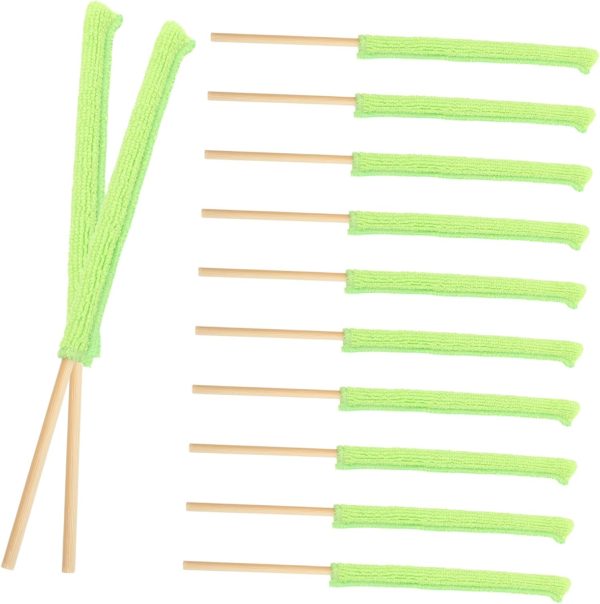 Air Conditioner Vent Brush 12 Pack Cleaning Brush Set Blinds Duster for Window Blinds Dryer Vent Cleaner Crevice Duster Tool